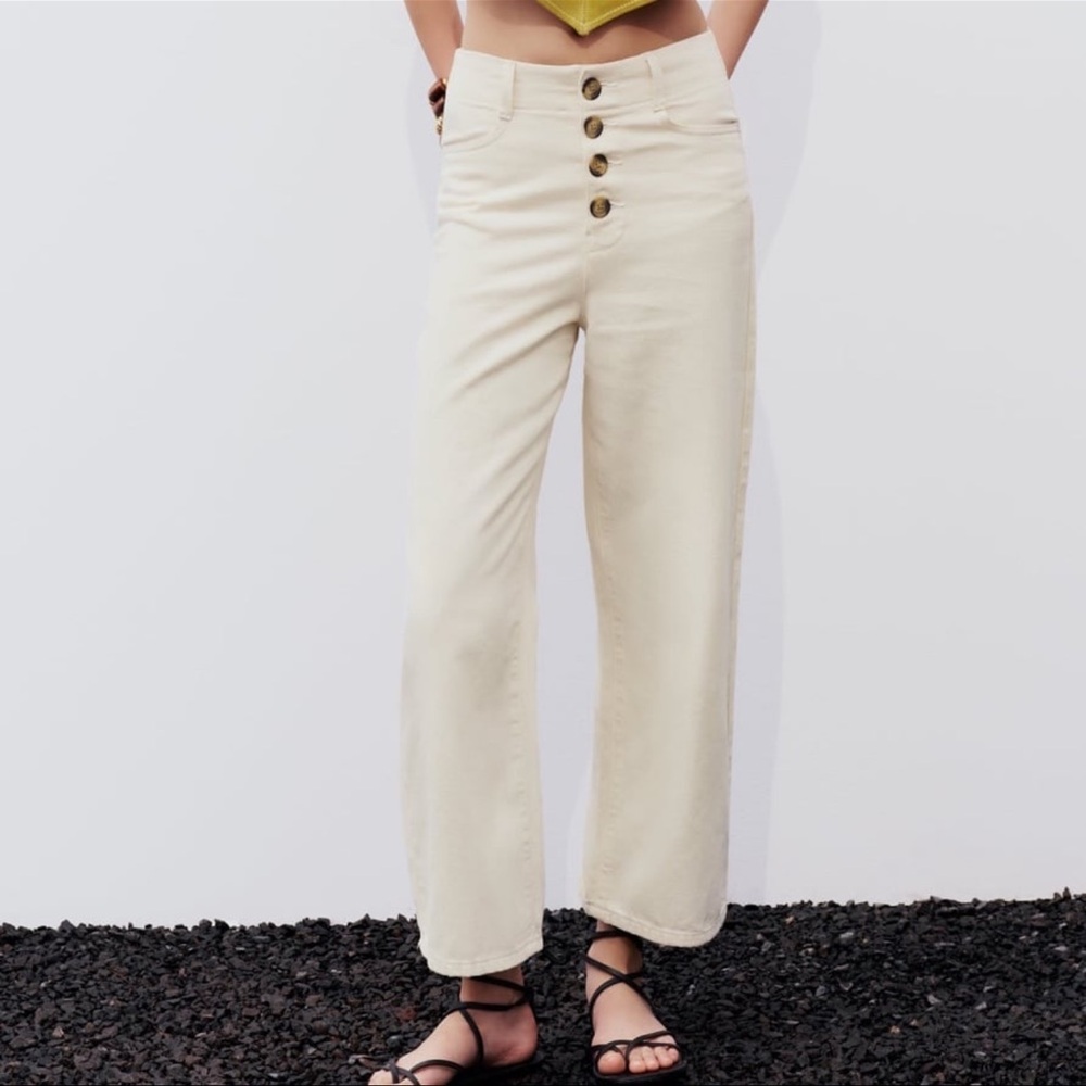 NWT Zara Culotte Jeans